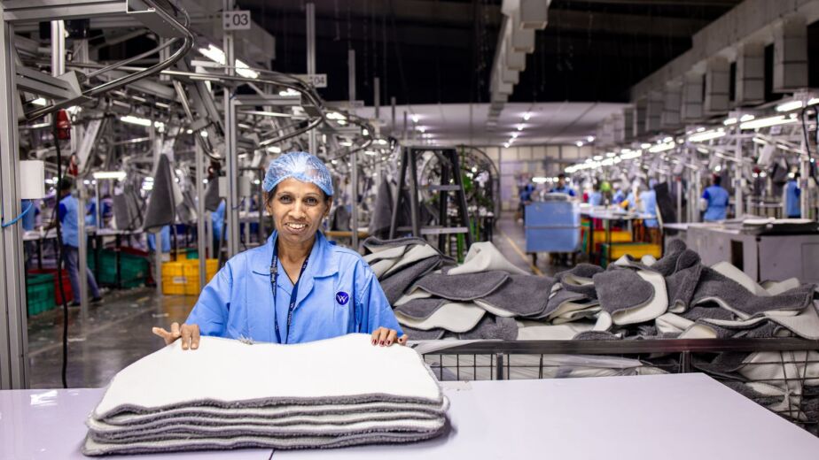 Factory floor production volume behind the minimum order quantity China suppliers quote